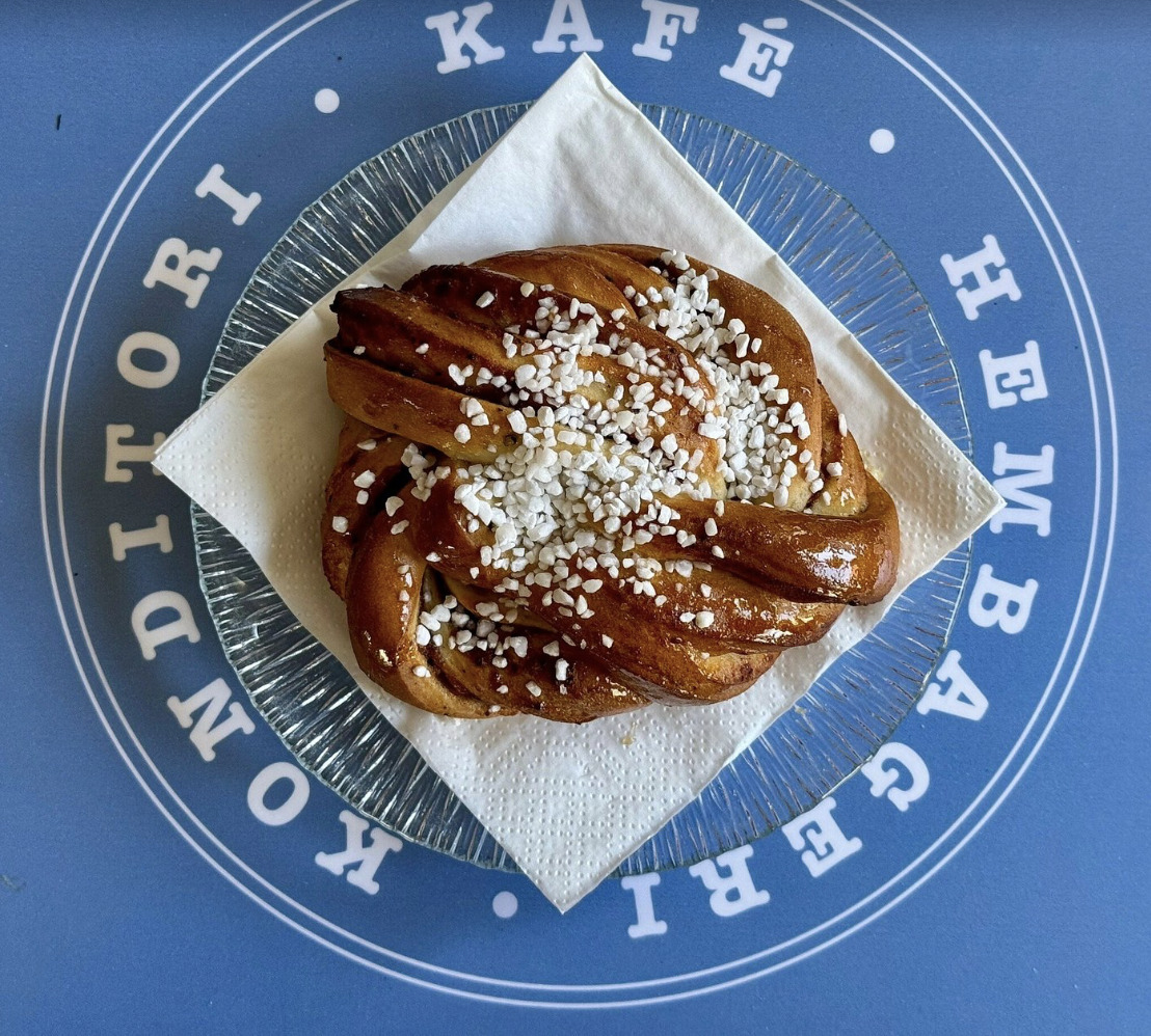 Kardemummabulle på Kafé Wilma